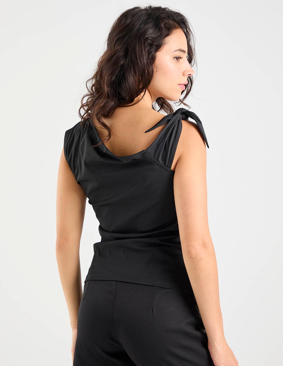 Blusa manga corta para mujer 6