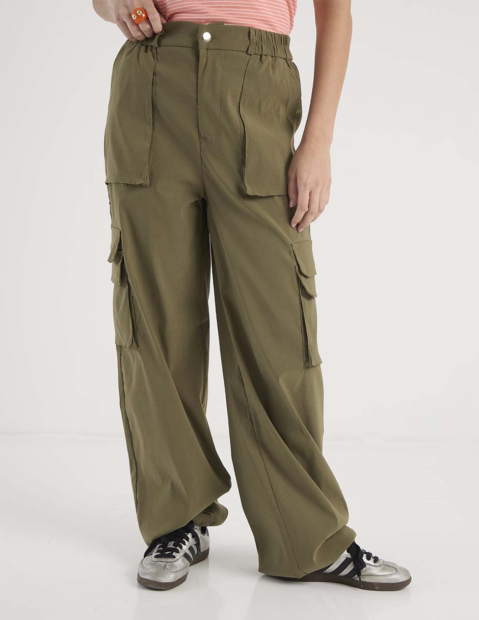 Pantalón cargo Aéropostale amplio para mujer Pantalón cargo Aéropostale amplio para mujer