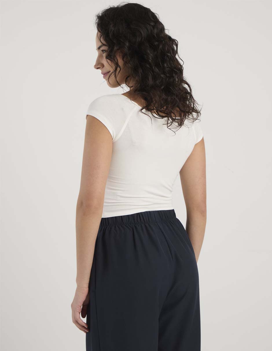Blusa Aéropostale manga corta para mujer
