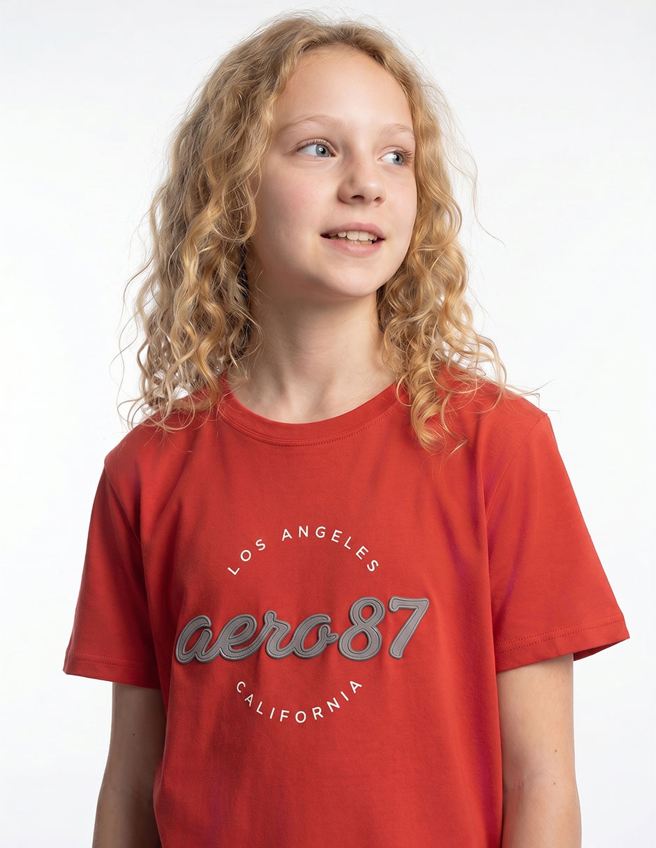 Playera manga corta cuello redondo para mujer 3