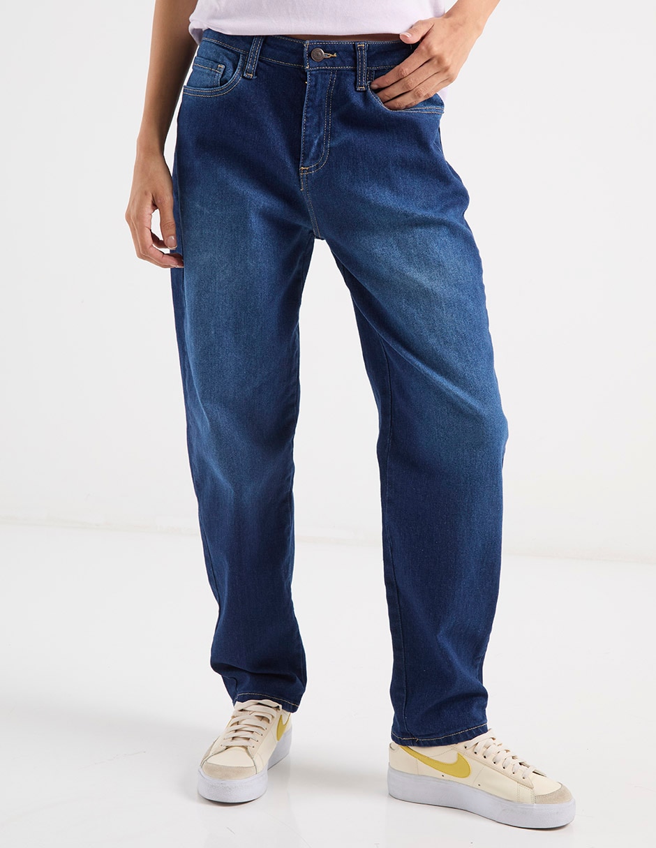 'jeans/jegging/jeans jogger' regular mom cintura 16040426 'para mujer'