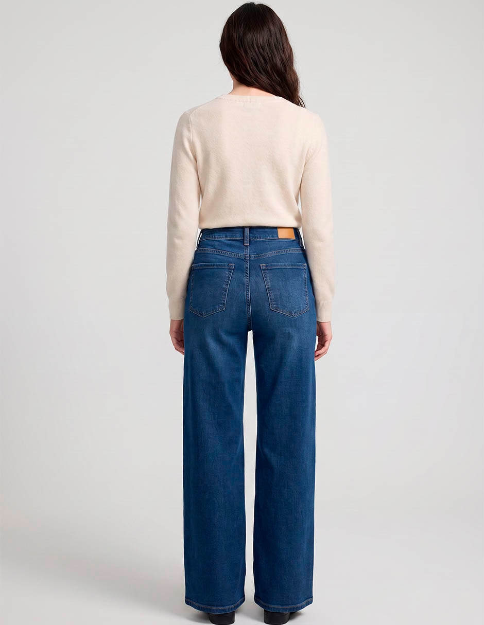 Jeans wide leg aéropostale para mujer 4
