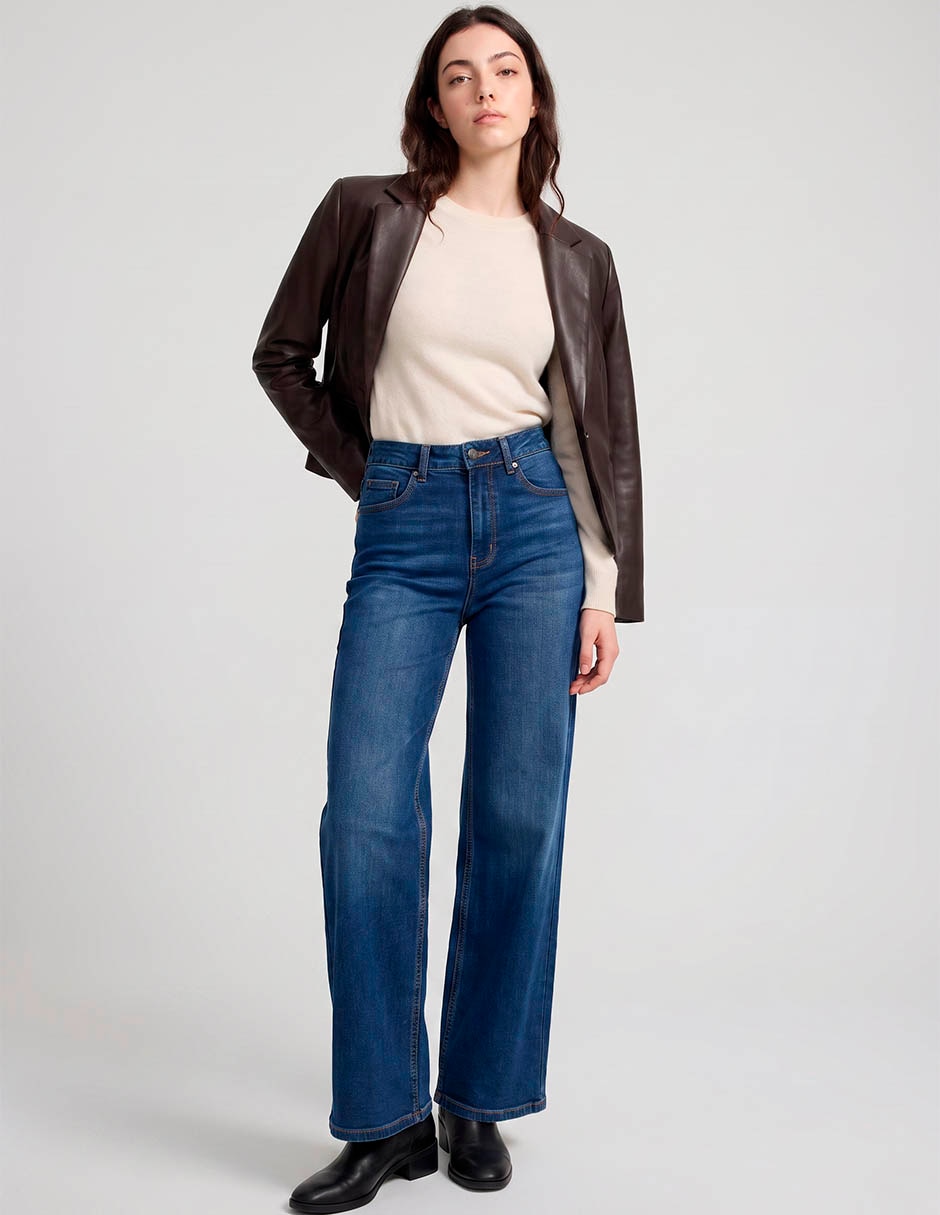 Jeans wide leg aéropostale para mujer 3