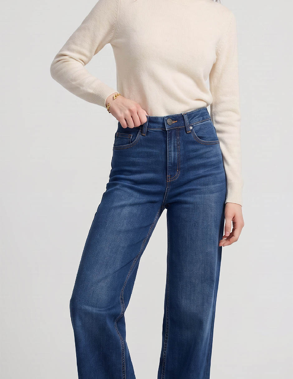 Jeans wide leg aéropostale para mujer 2