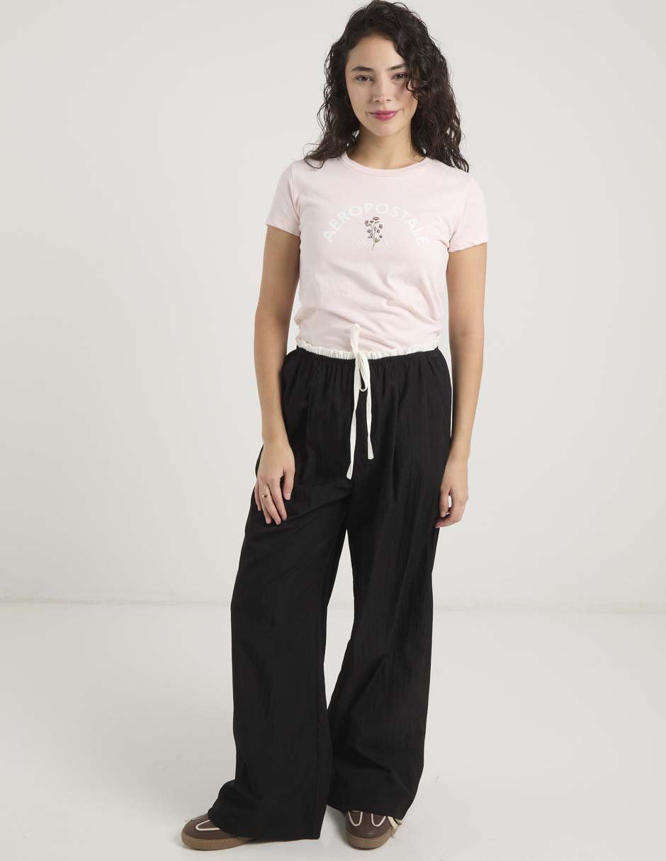 Pantalón relaxed amplio para mujer 4