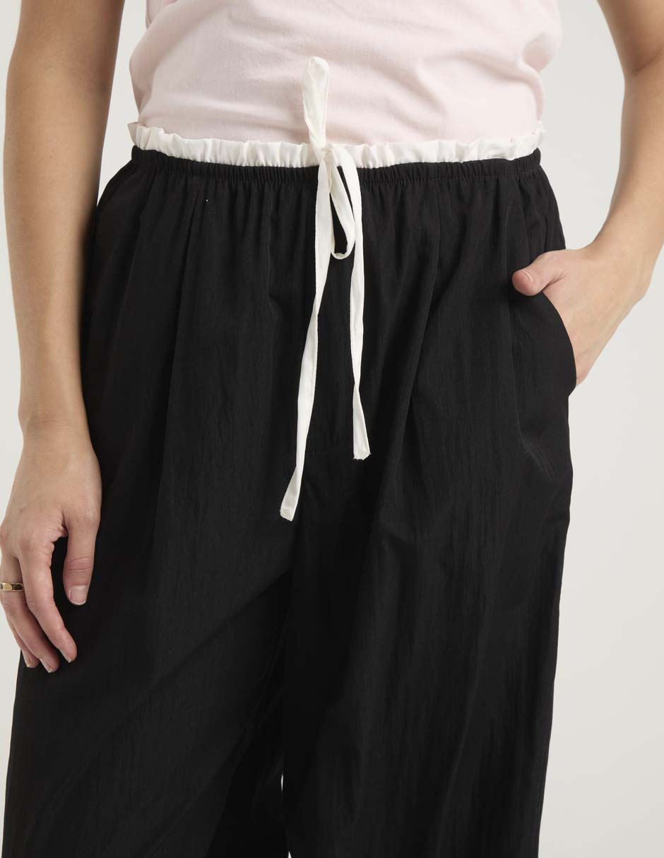 Pantalón relaxed amplio para mujer 3