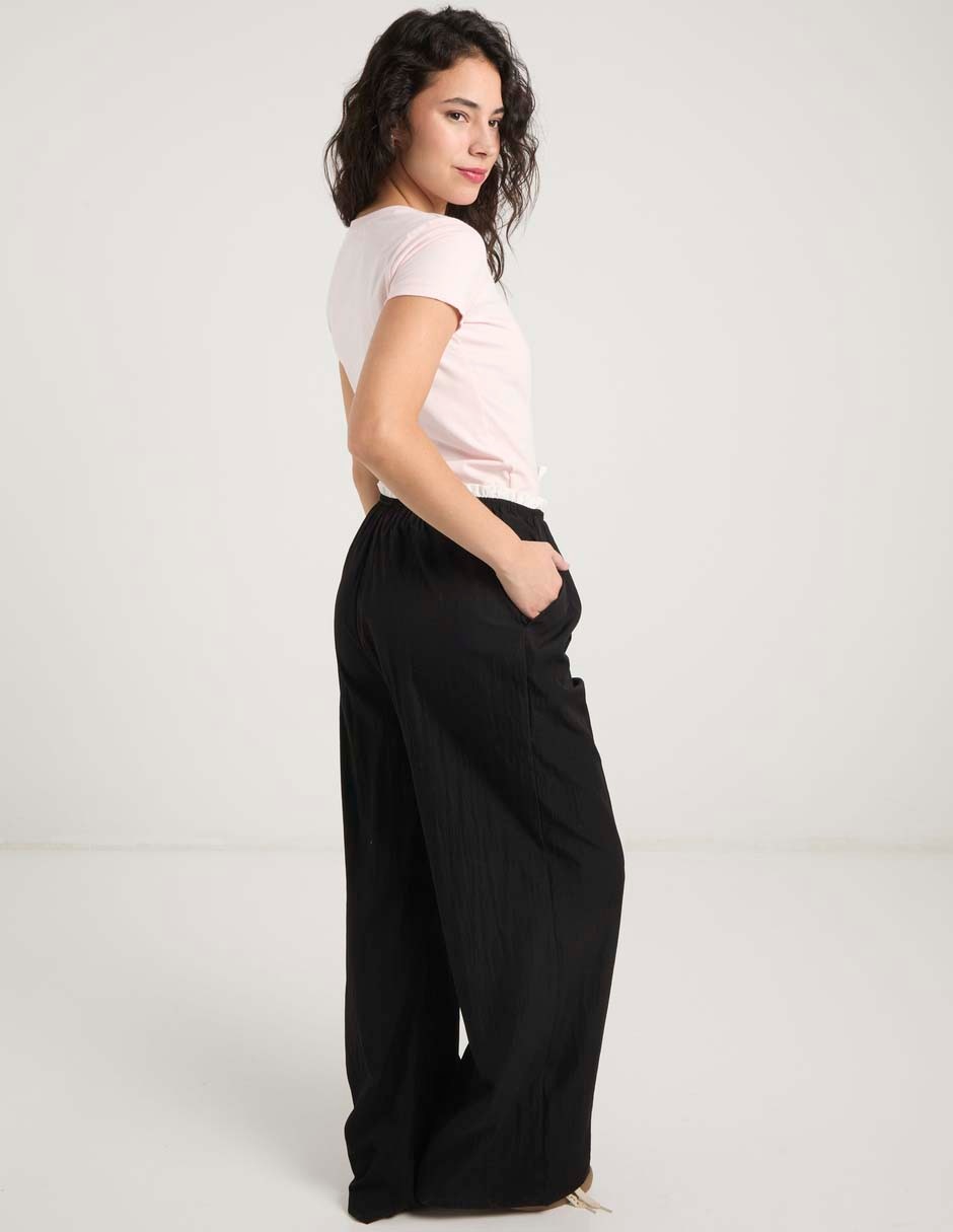Pantalón relaxed amplio para mujer 6