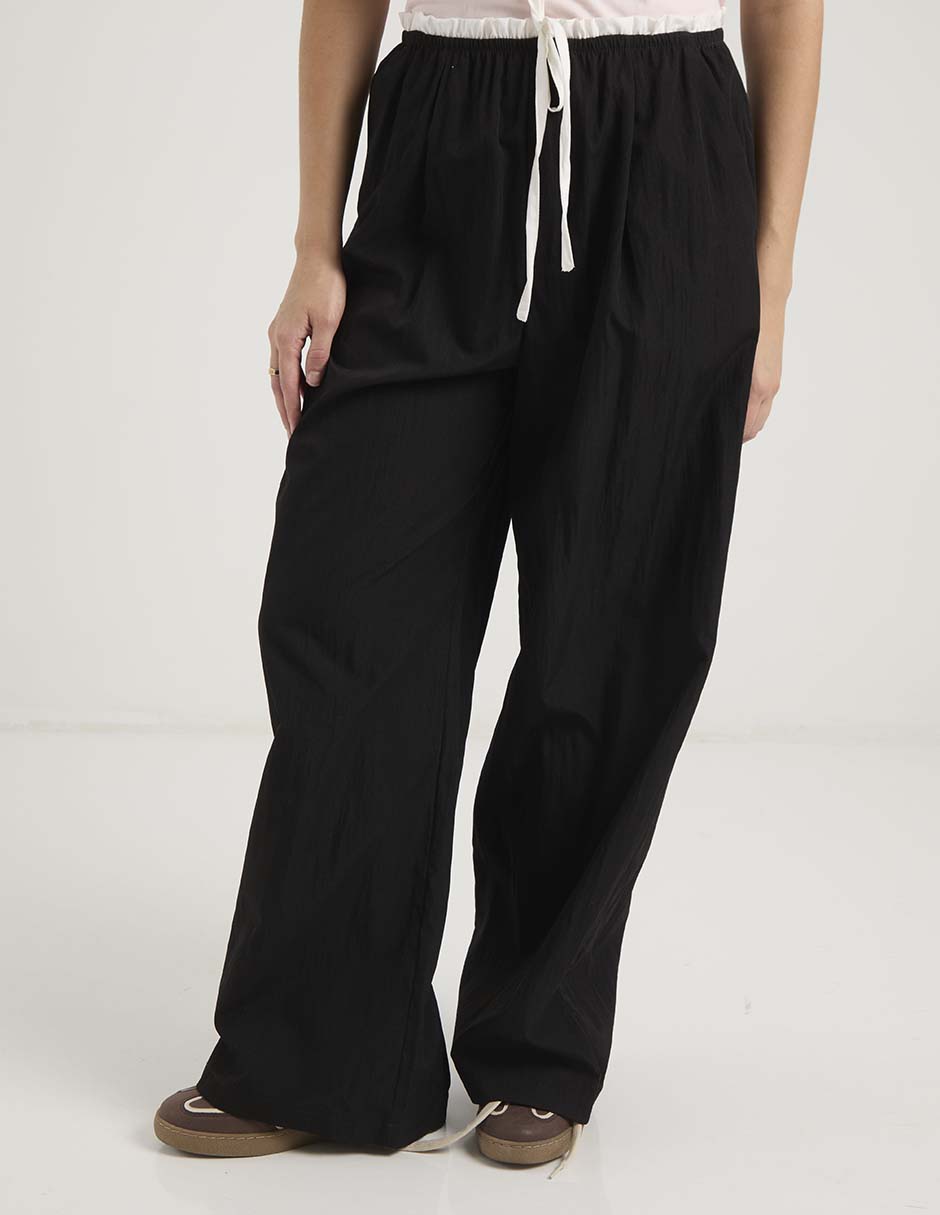 Pantalón relaxed amplio para mujer 1