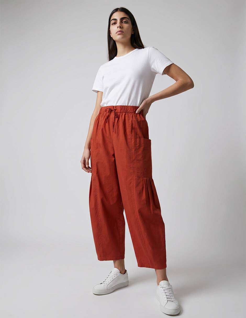 Pantalón capri Aero amplio para mujer