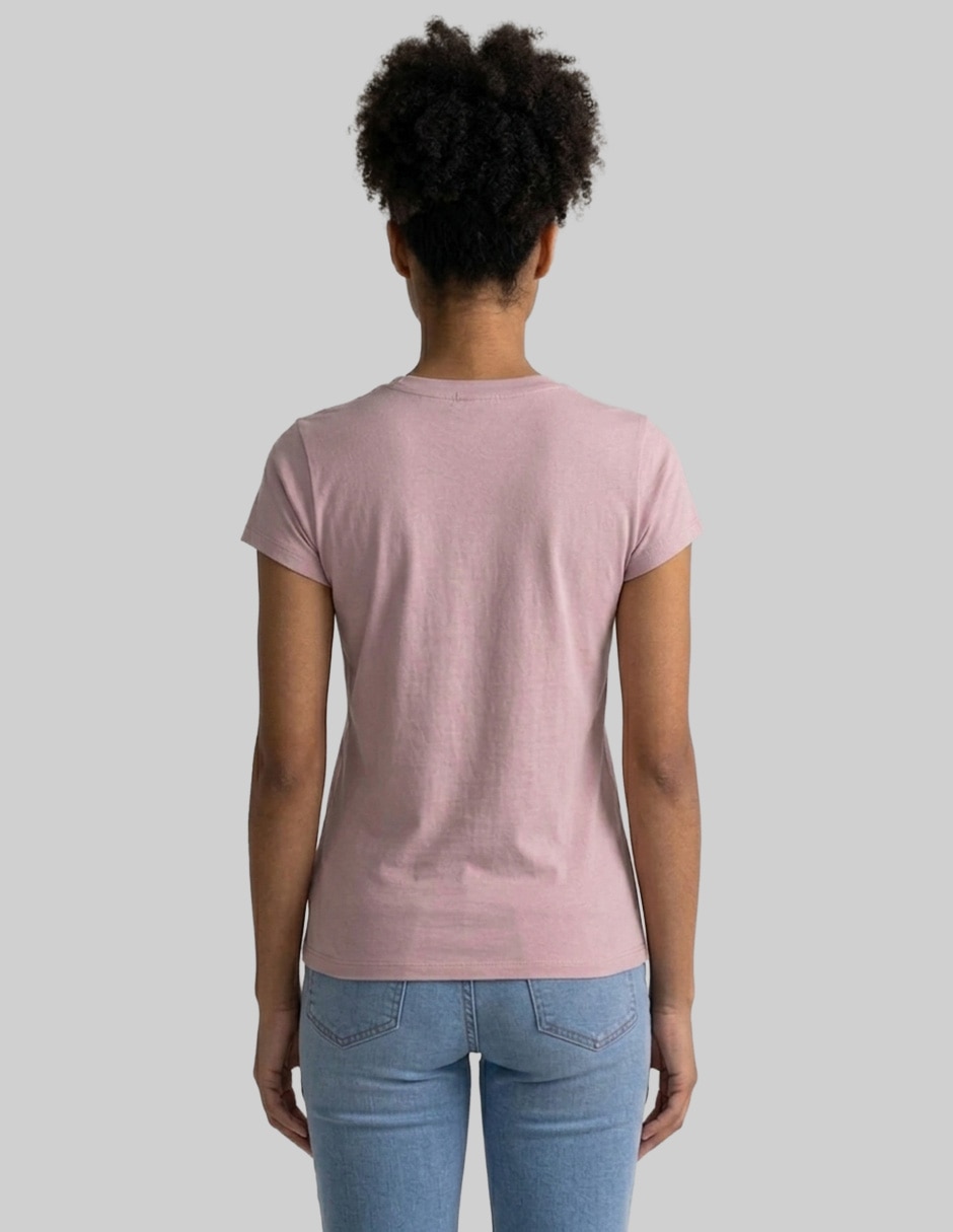 Playera manga corta Aero cuello redondo para mujer