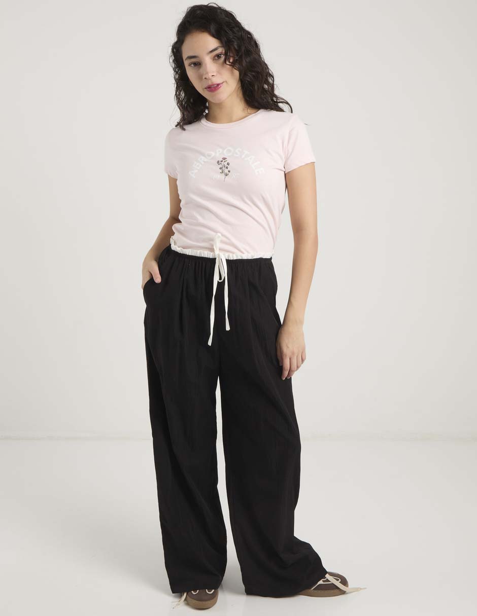 Playera manga corta Aéropostale cuello redondo para mujer