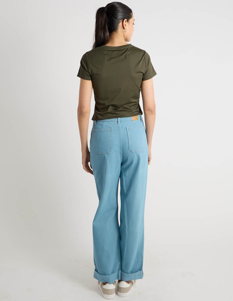 Jeans wide legpara mujer 5