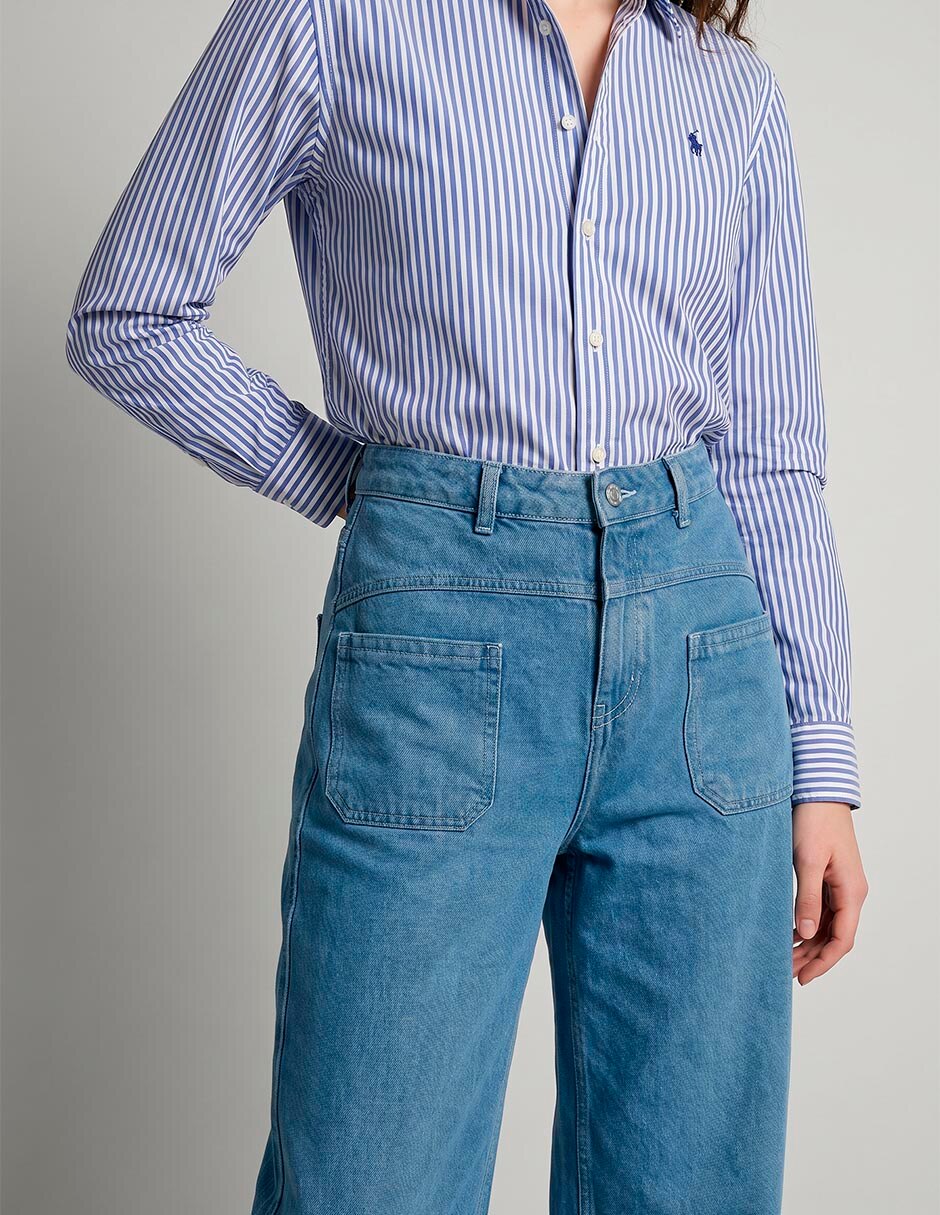 Jeans wide legpara mujer 12