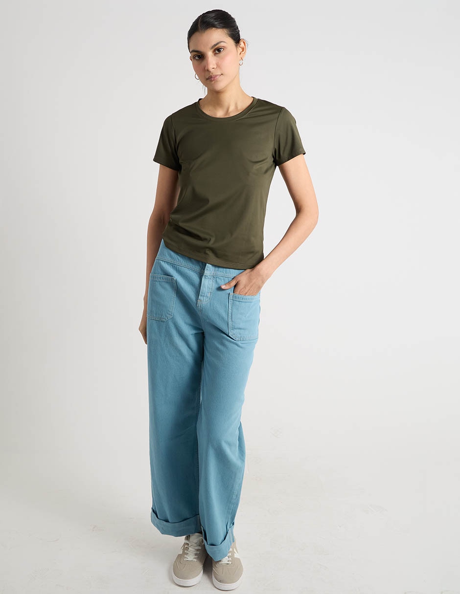 Jeans wide legpara mujer 10