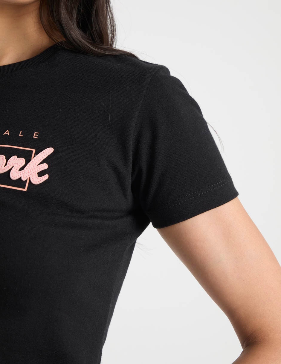 Playera manga corta Aero cuello redondo para mujer