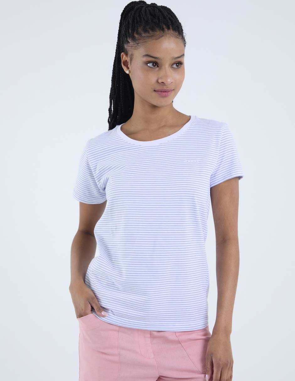 Playera manga corta Aéropostale cuello redondo para mujer