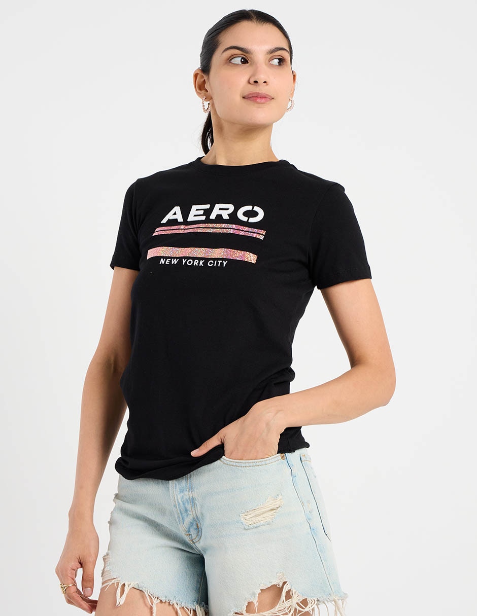Playera cuello redondo para mujer Playera cuello redondo para mujer