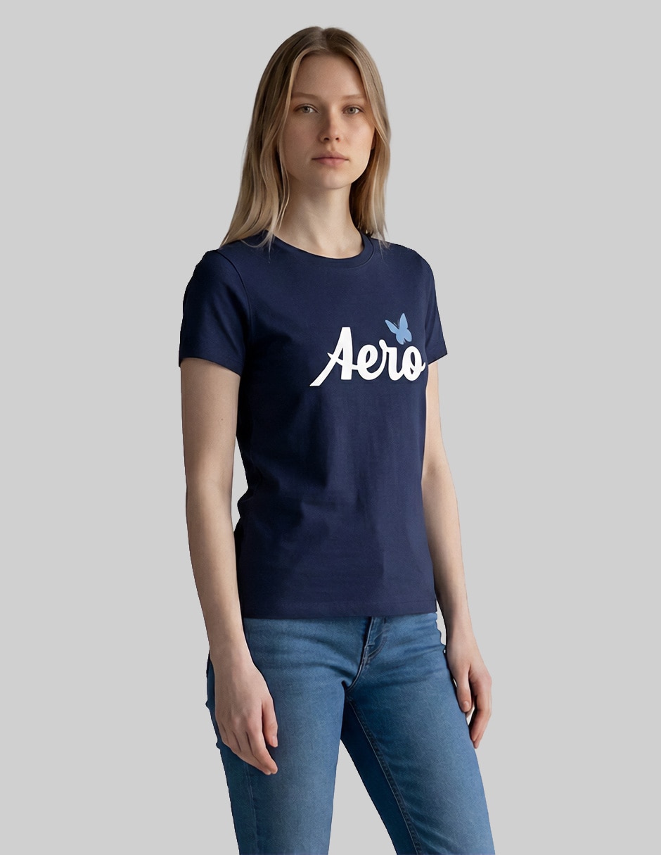 Manga corta ropa cuello redondo para mujer 2