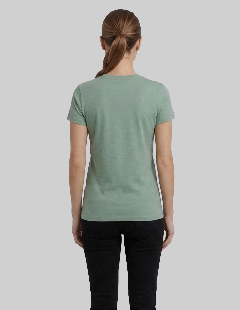 Playera manga corta Aero Ropa cuello redondo para mujer