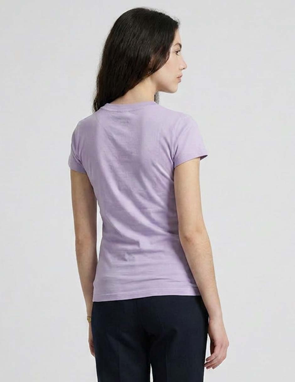 Playera manga corta That's It cuello redondo para mujer