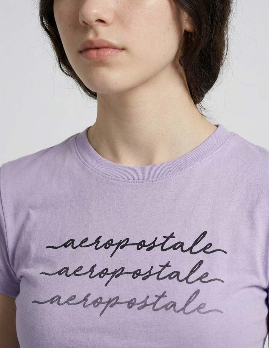 Playera manga corta That's It cuello redondo para mujer
