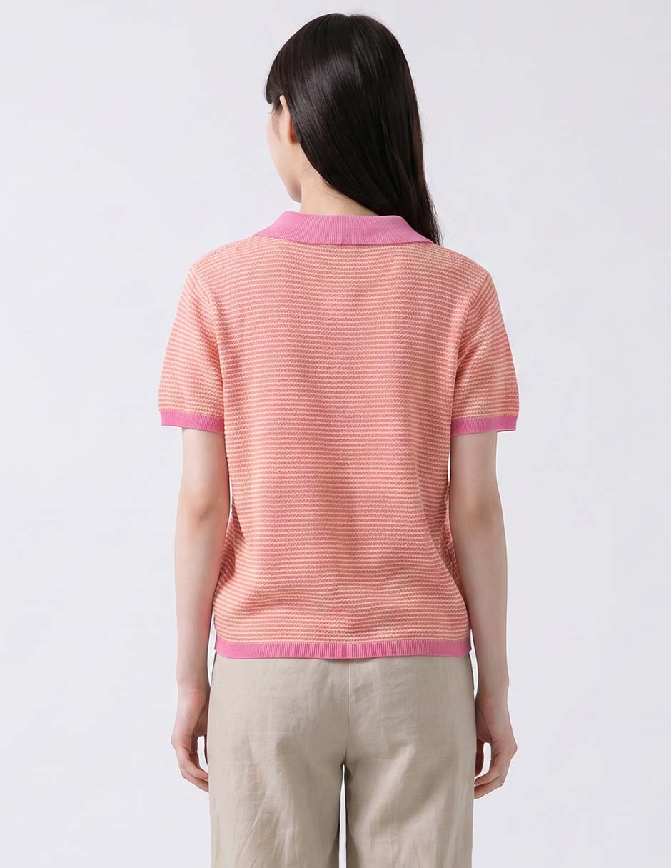 Playera tipo polo that's it para mujer