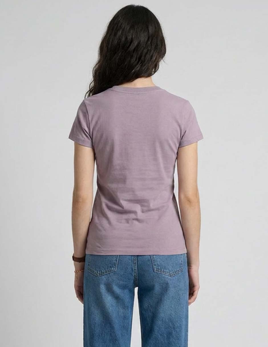 Playera manga corta That's It cuello redondo para mujer