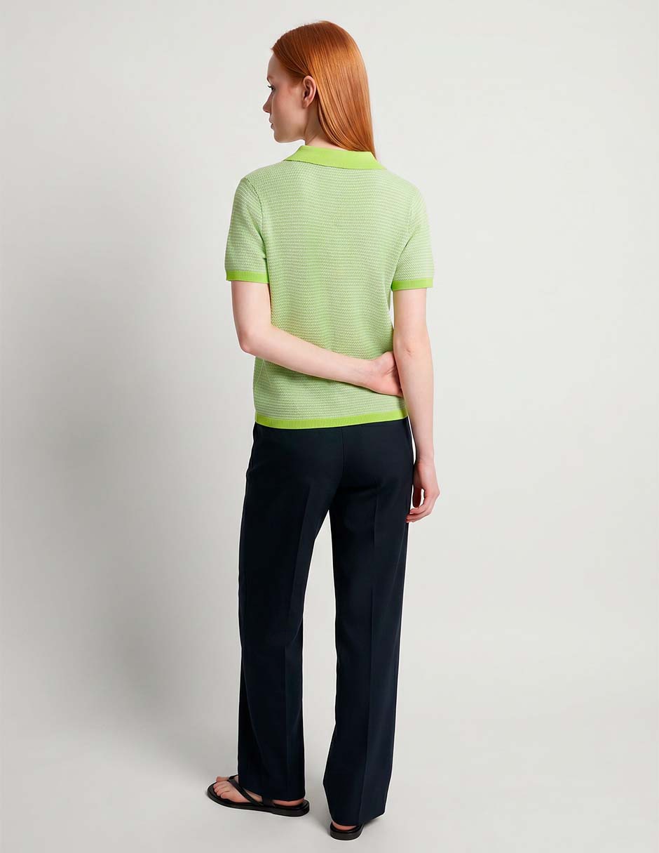 Playera tipo polo para mujer 2