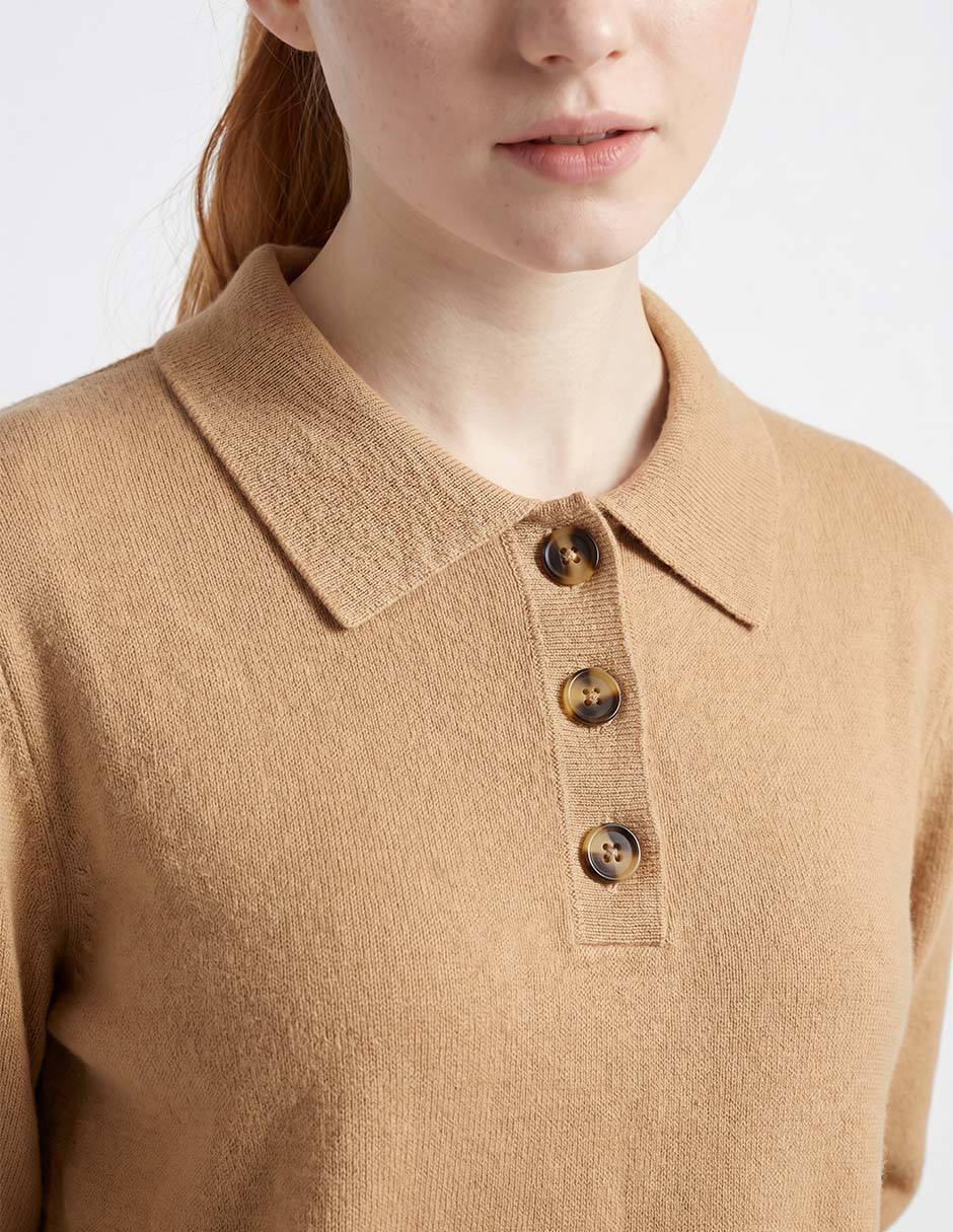 Playera tipo polo para mujer 3