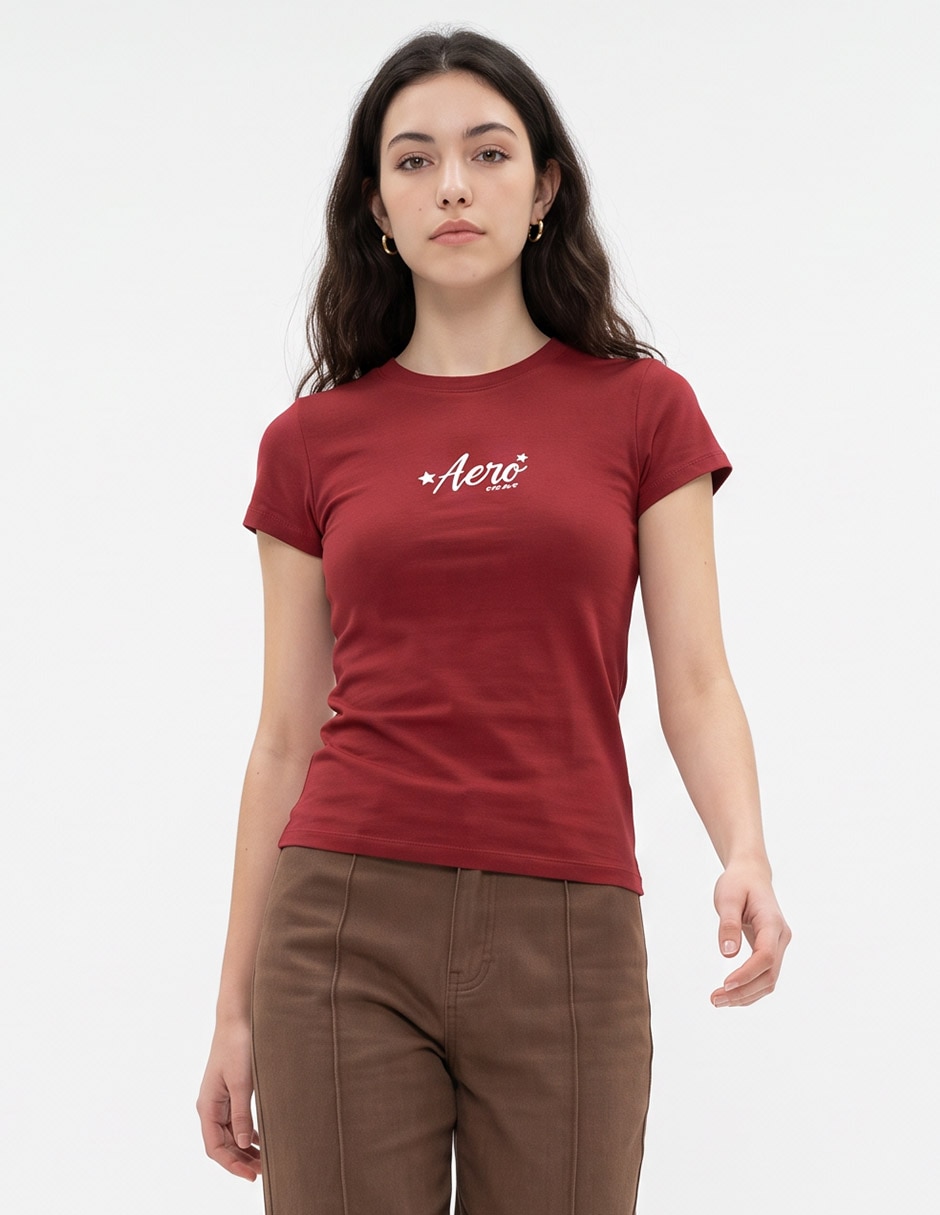 Playera manga corta that´s it cuello redondo para mujer 1