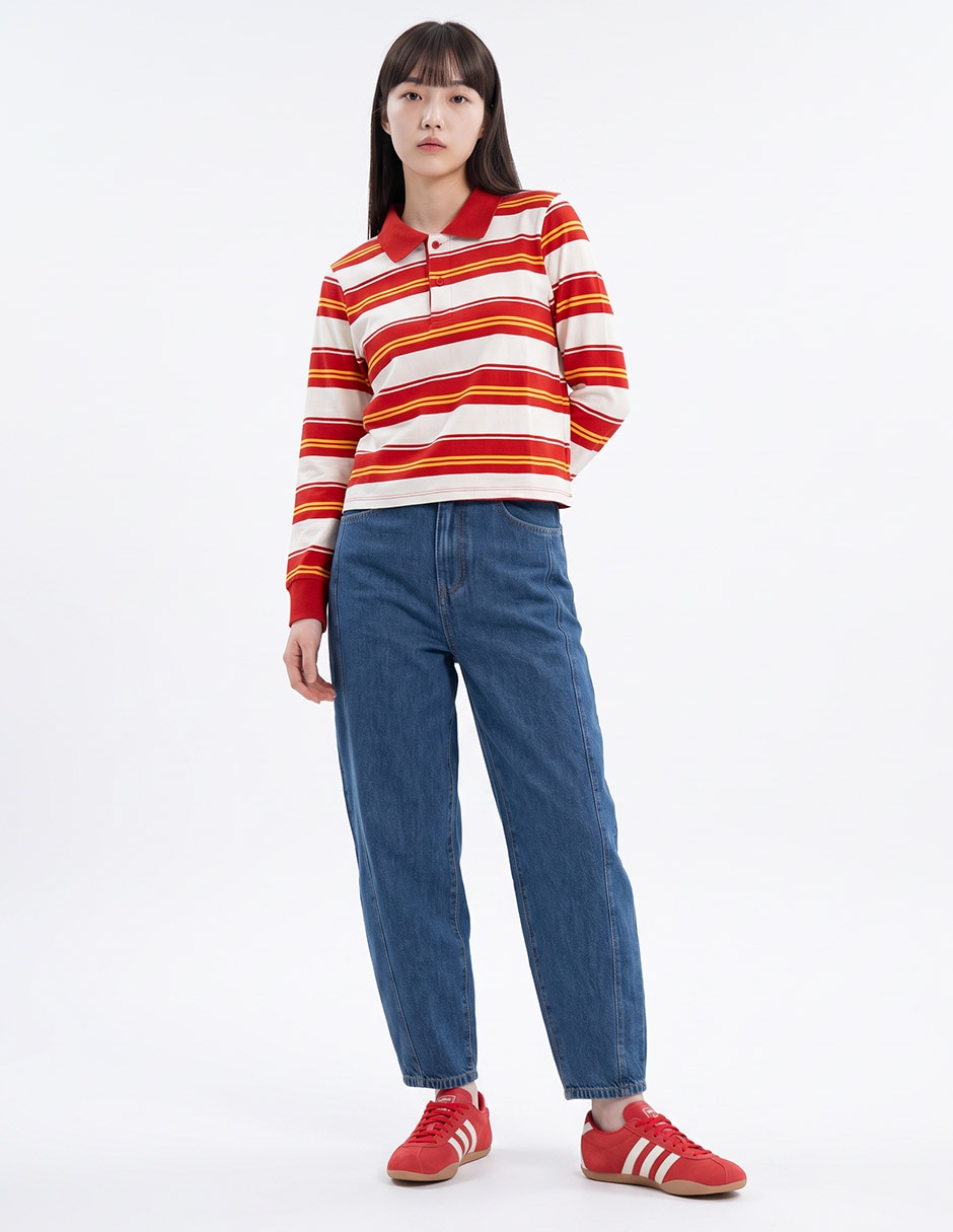 Playera tipo polo para mujer 3