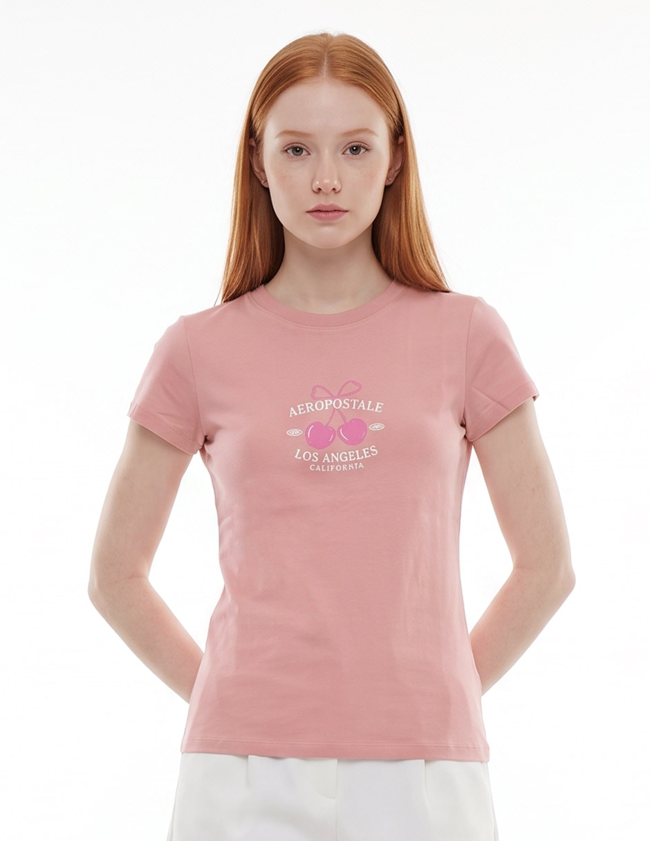 Playera manga corta That´s It cuello redondo para mujer 1