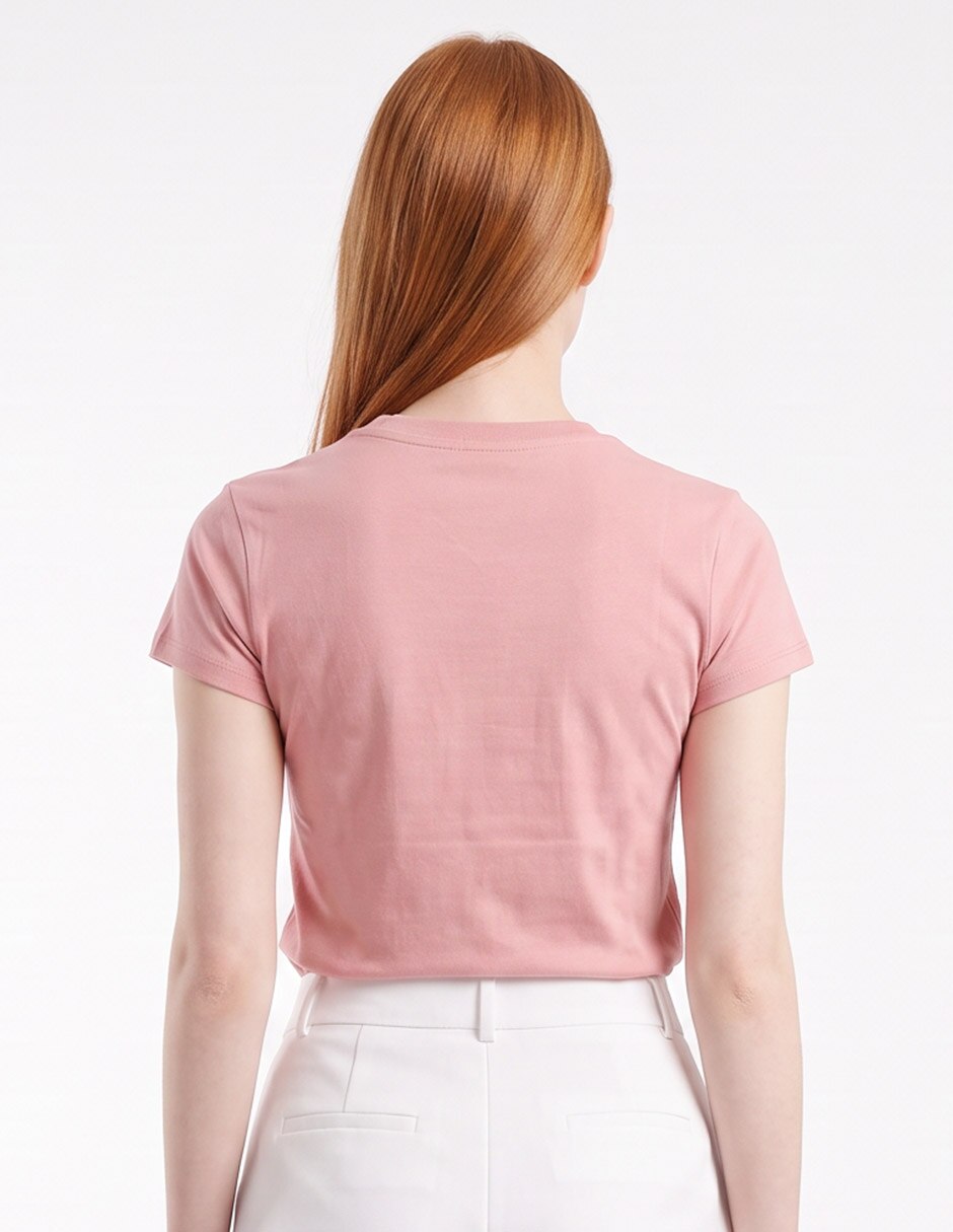 Playera manga corta That´s It cuello redondo para mujer 2