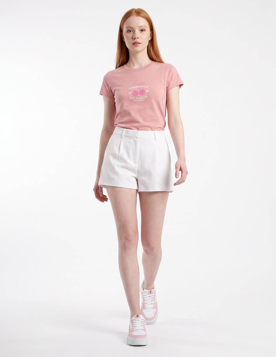 Playera manga corta That´s It cuello redondo para mujer 3
