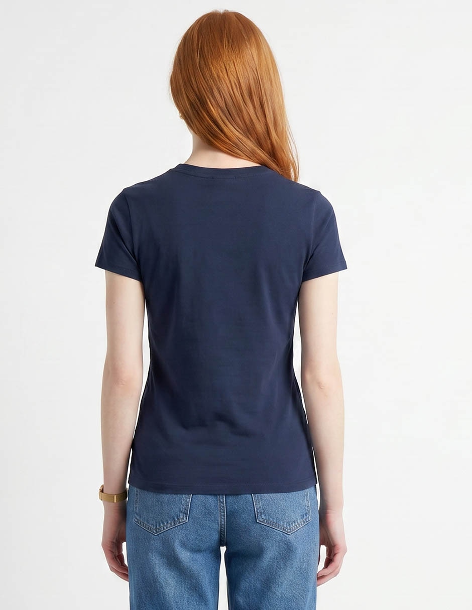 Playera manga corta Aero cuello redondo para mujer