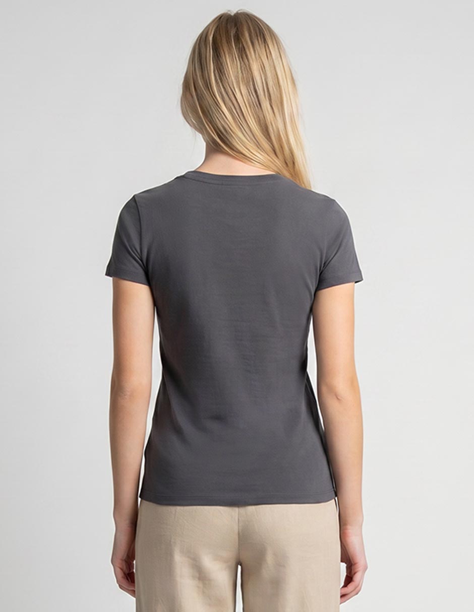Playera manga corta Aero cuello redondo para mujer