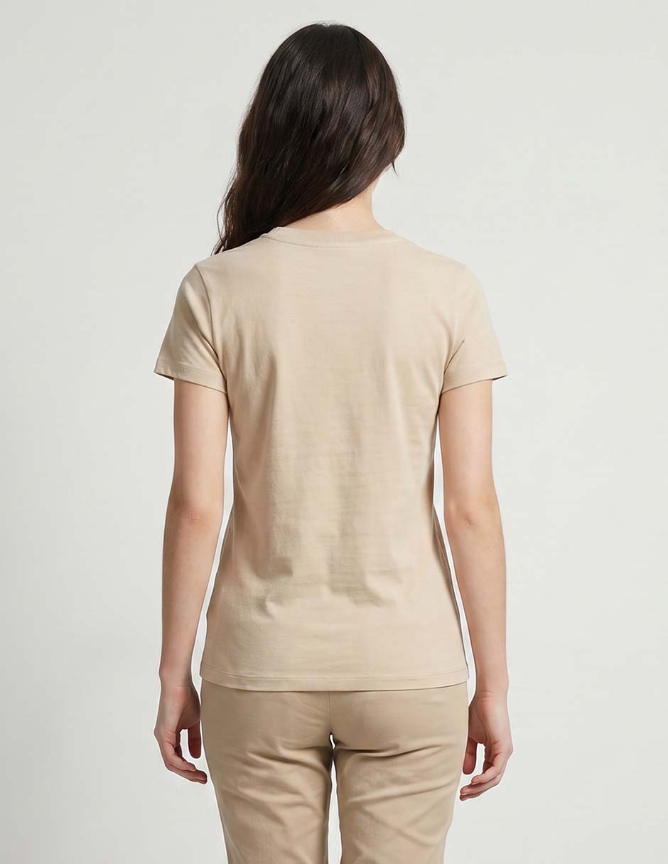 Playera manga Corta PRIMAVERA cuello Redondo para mujer 2