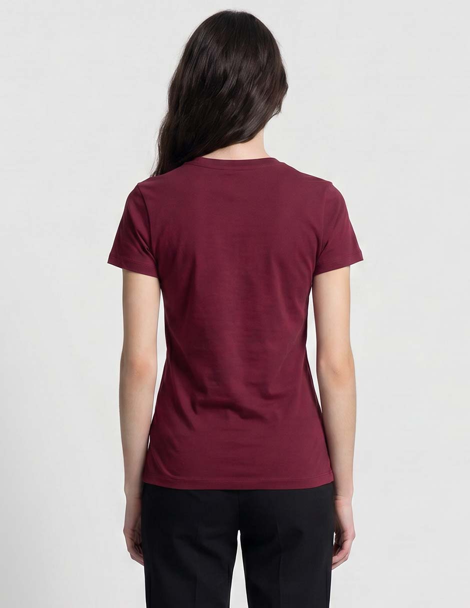 Playera manga corta Aero cuello redondo para mujer