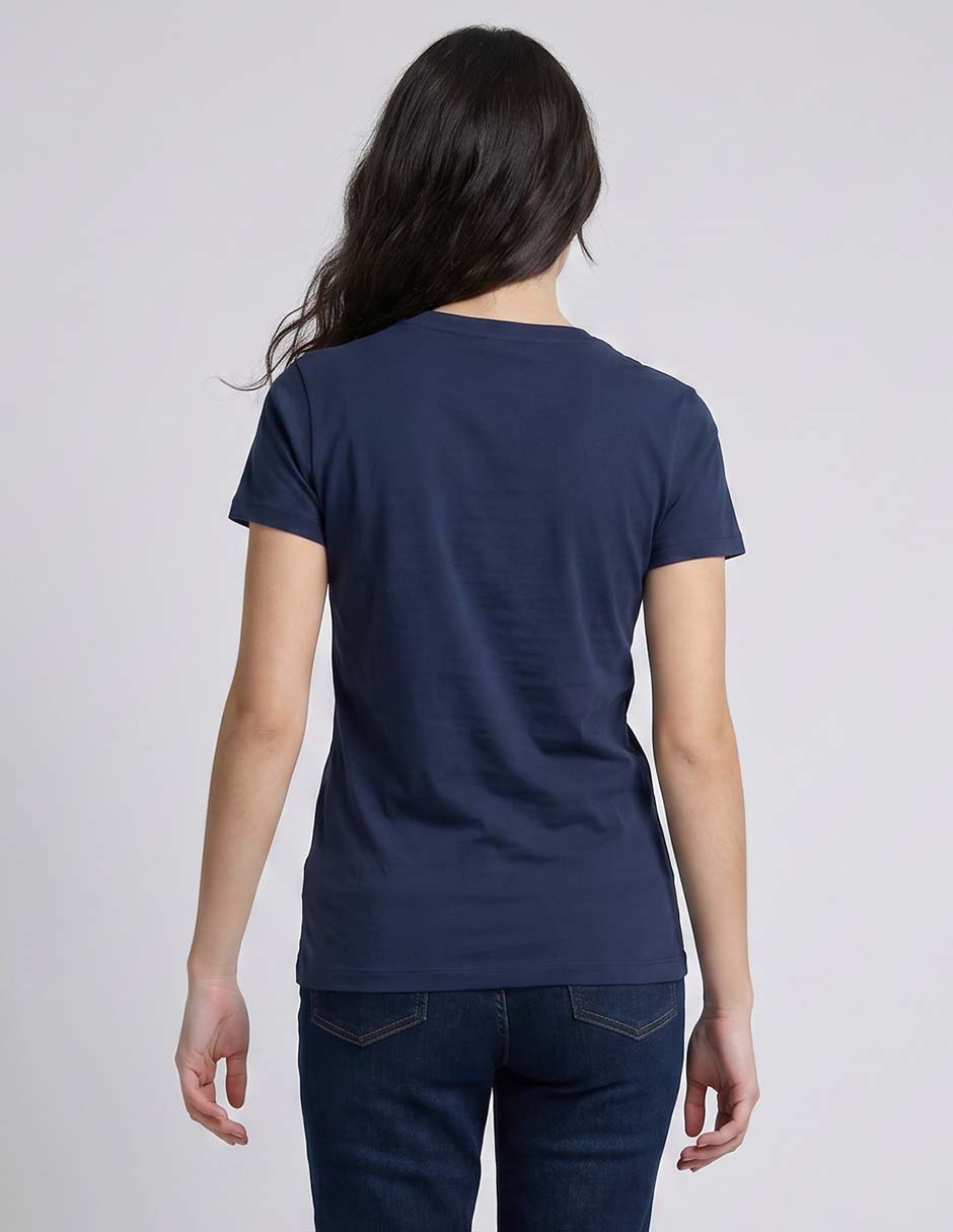 Playera manga corta Aero cuello redondo para mujer