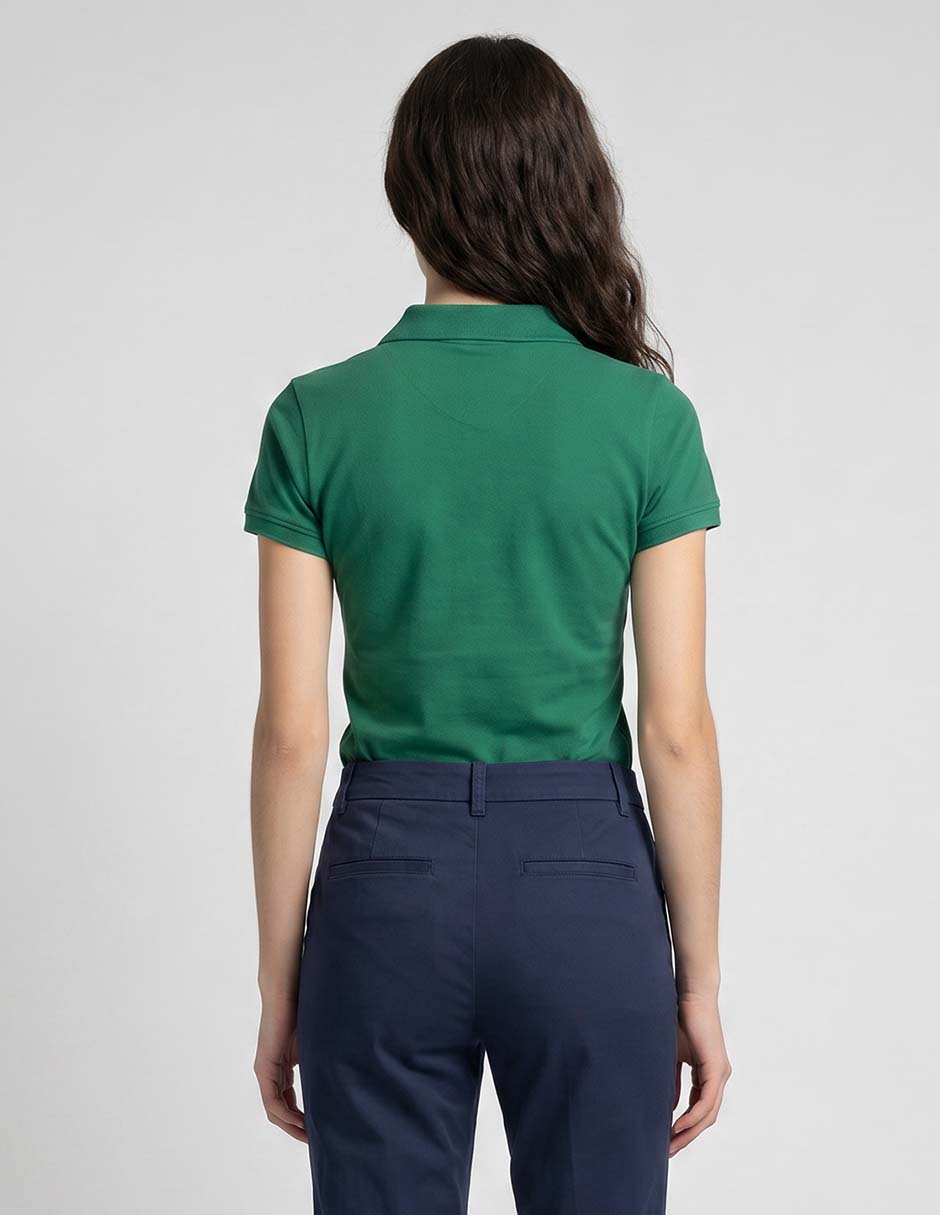 Playera tipo polo para mujer 2