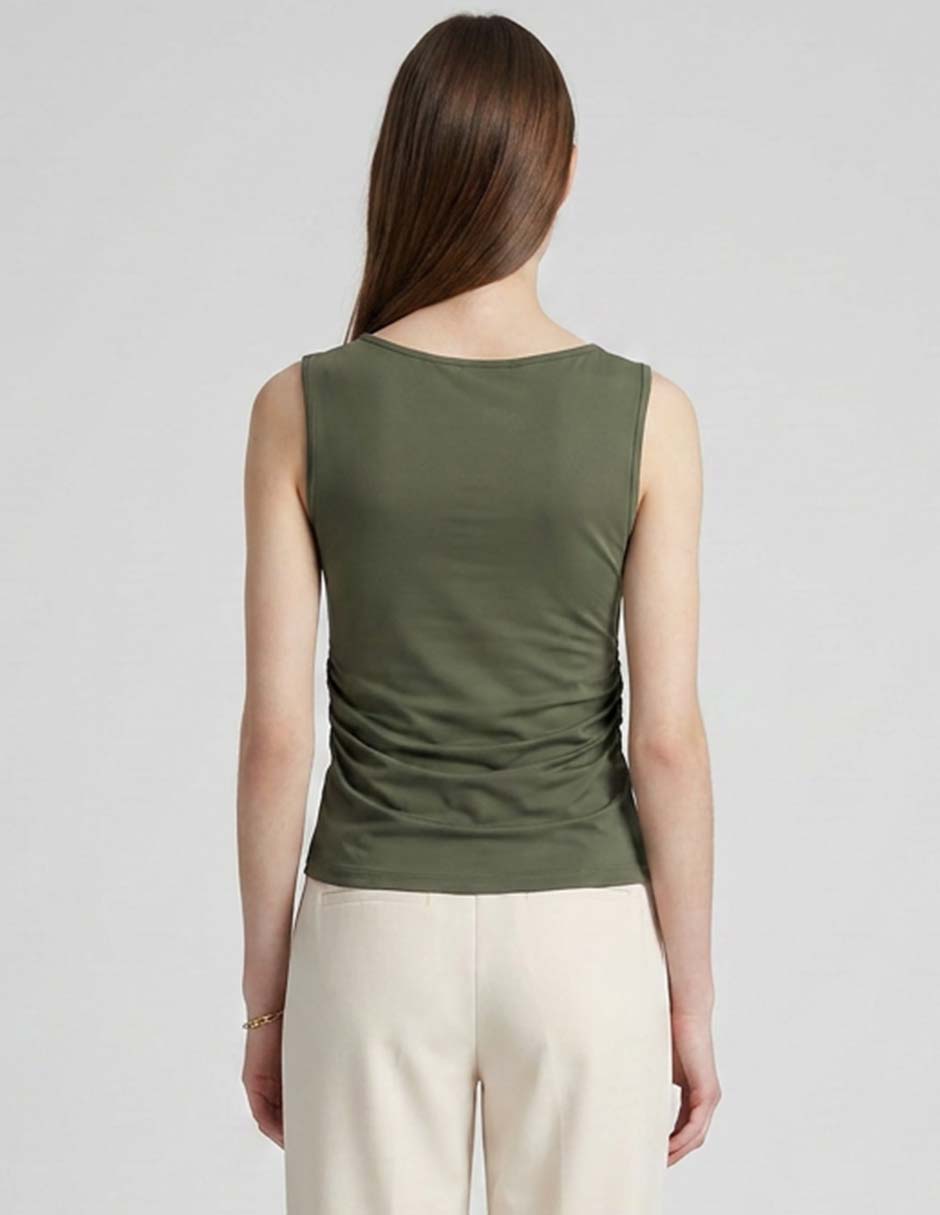 Blusa sin manga para mujer 2
