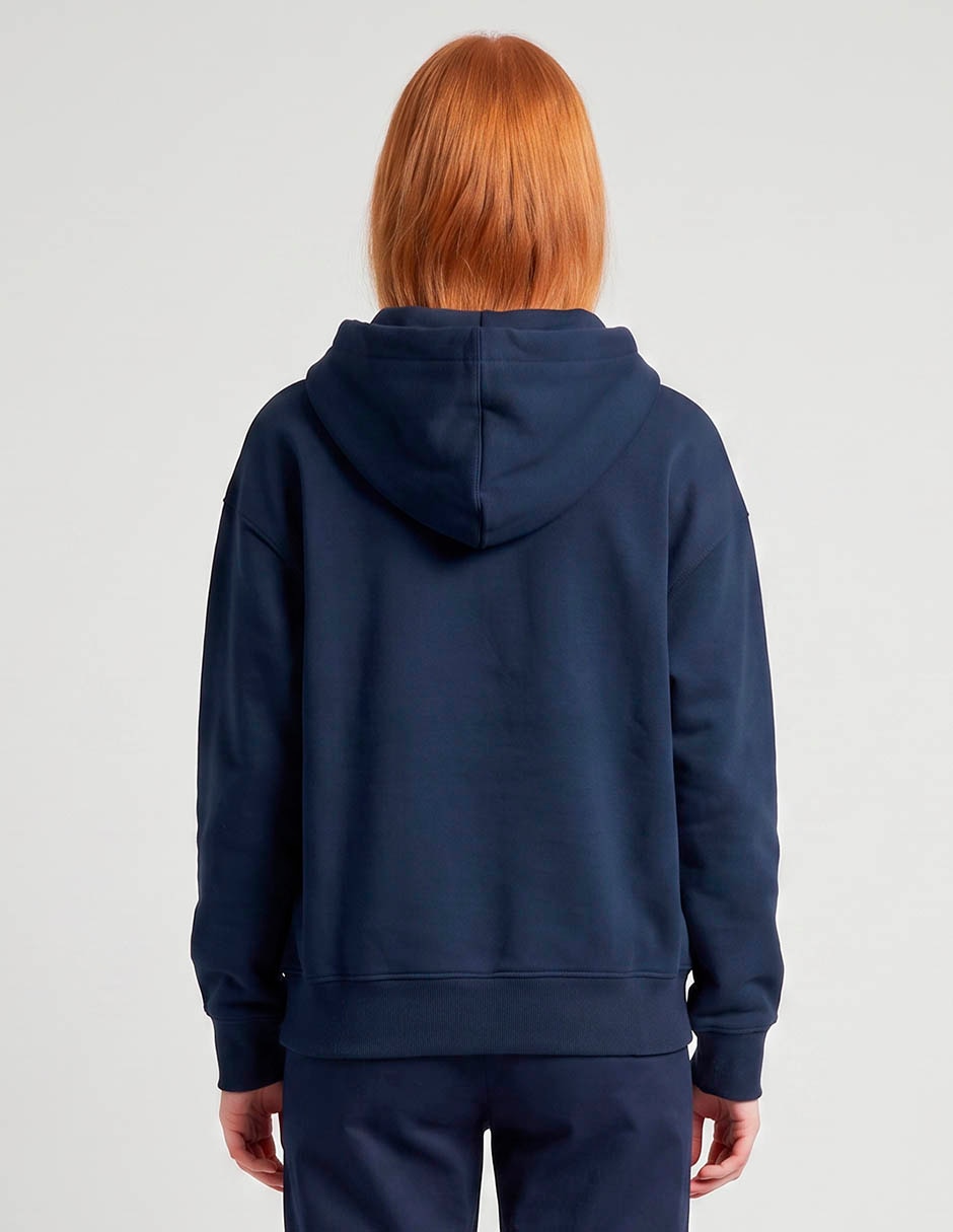 Sudadera con capucha y bolsa para mujer 2