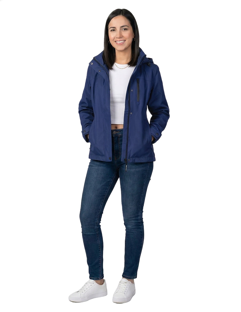 Chamarra casual aéropostaleimpermeable para mujer