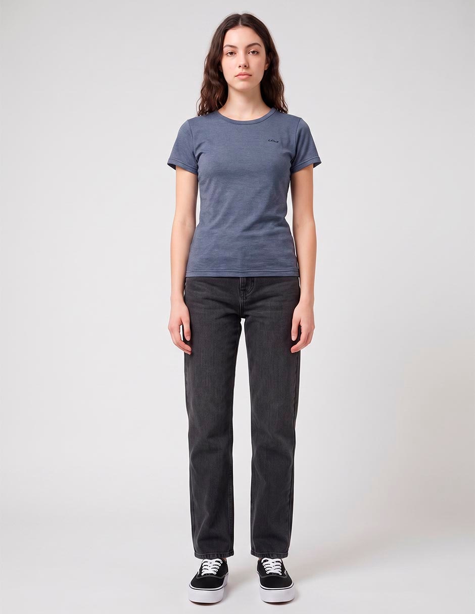 Playera manga corta cuello redondo para mujer Playera manga corta cuello redondo para mujer