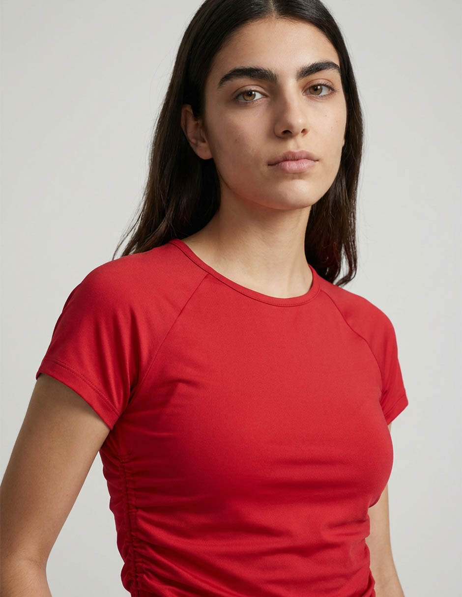 Playera manga corta aéropostale cuello redondo para mujer 3