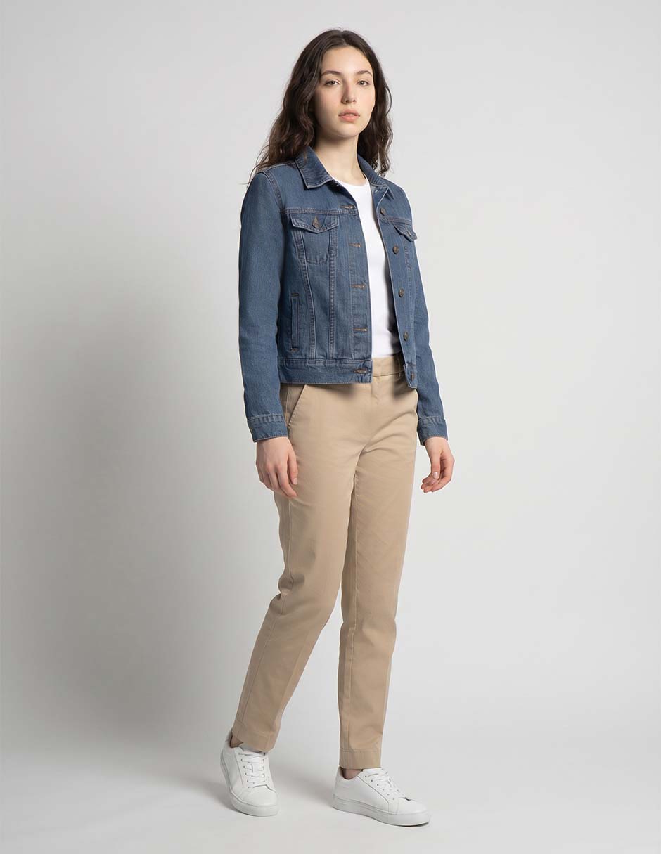 Chamarra casual aero para mujer