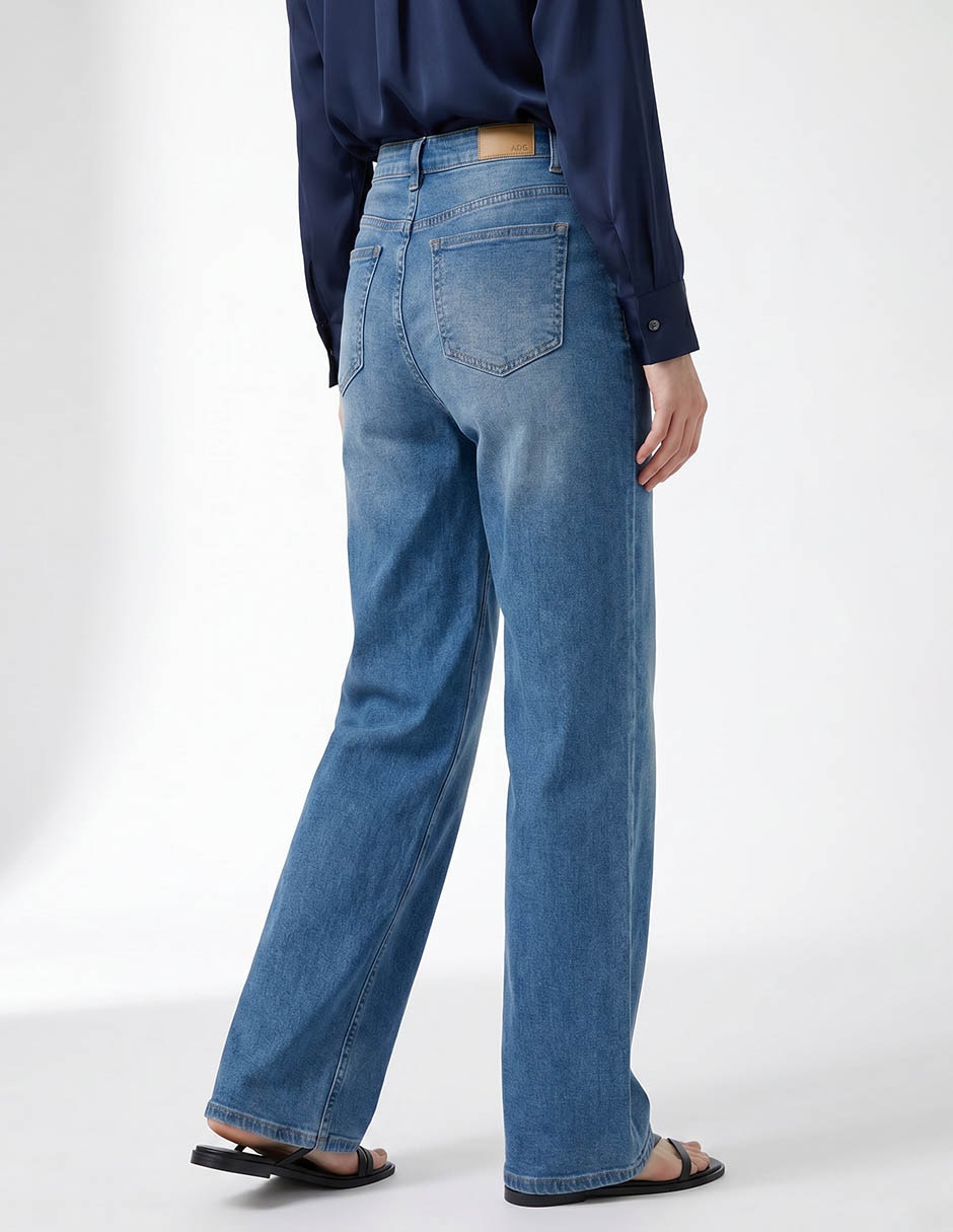 Jeans Aéropostale jogger wide leg para mujer