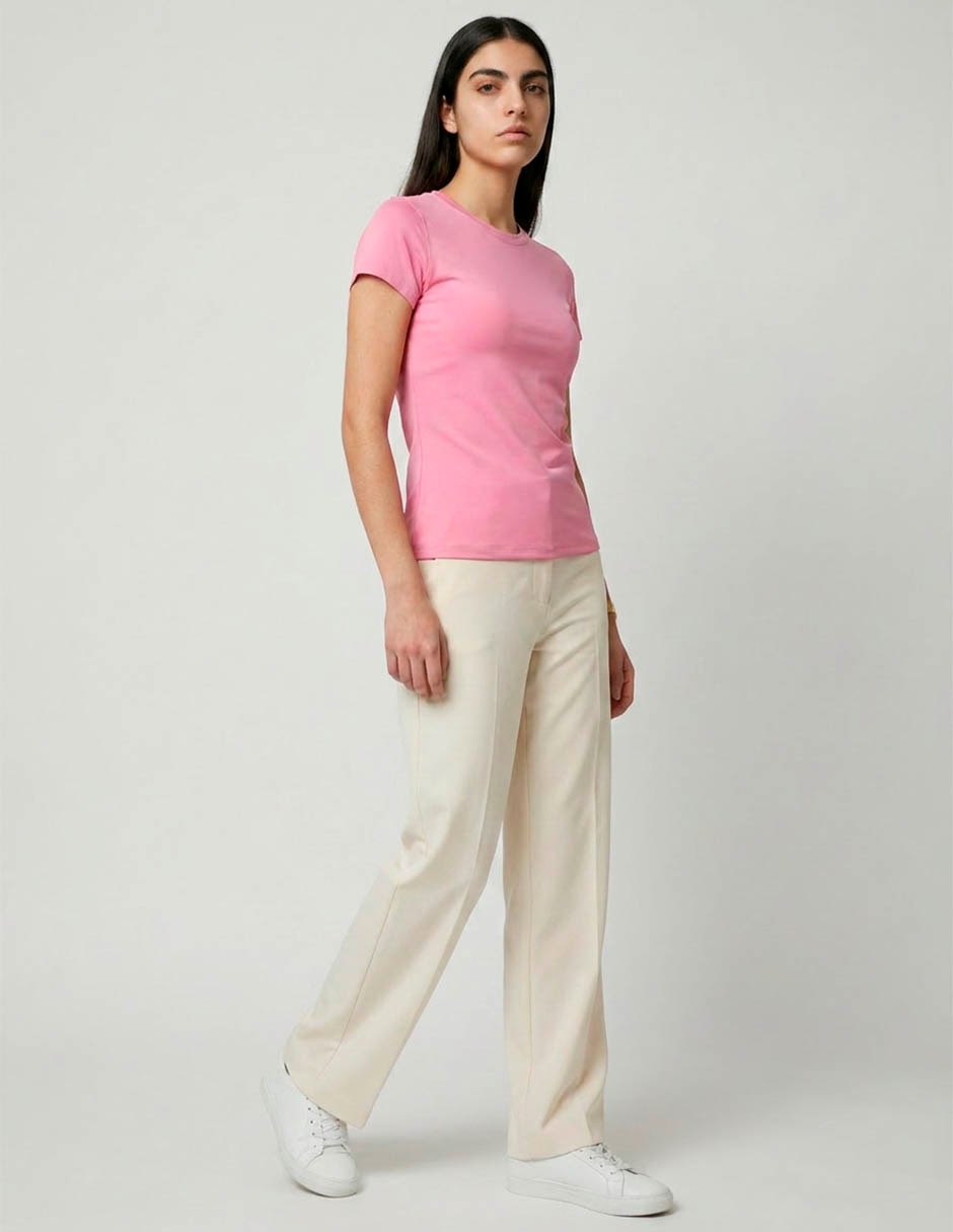 Playera manga corta Aeropostale cuello redondo para mujer