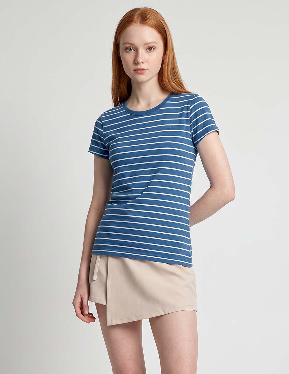 Playera manga corta aéropostale cuello redondo para mujer Playera manga corta aéropostale cuello redondo para mujer