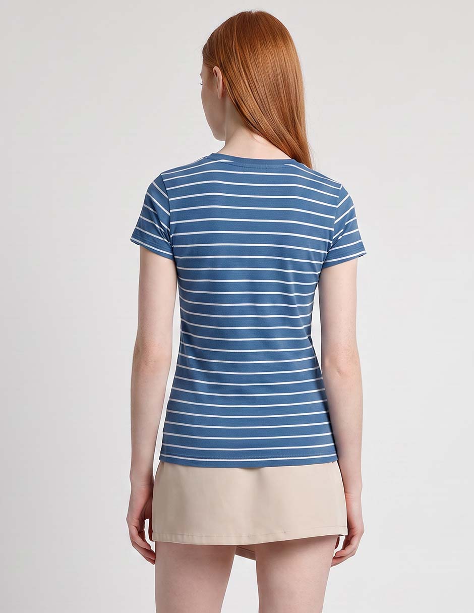 Playera manga corta aéropostale cuello redondo para mujer